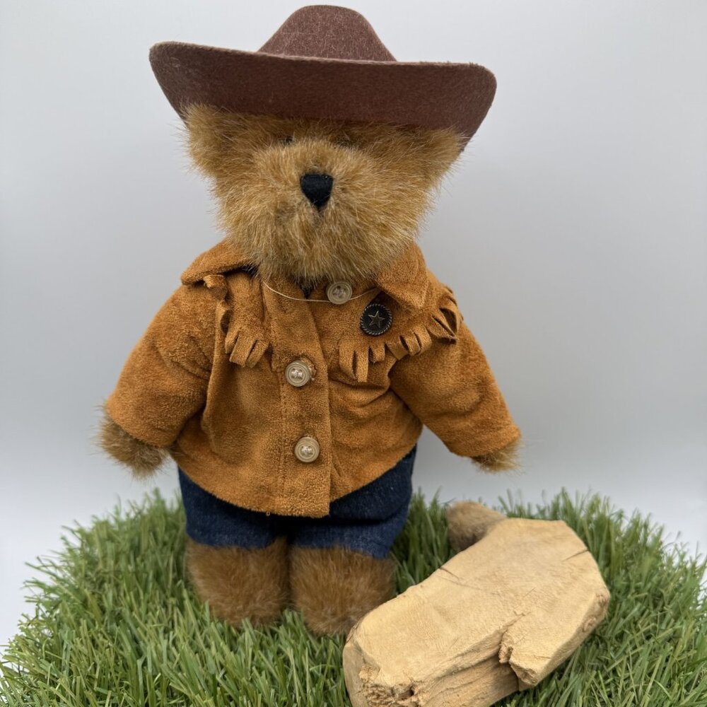 NWT Vintage Retired Boyds Bear Cowboy Edmund